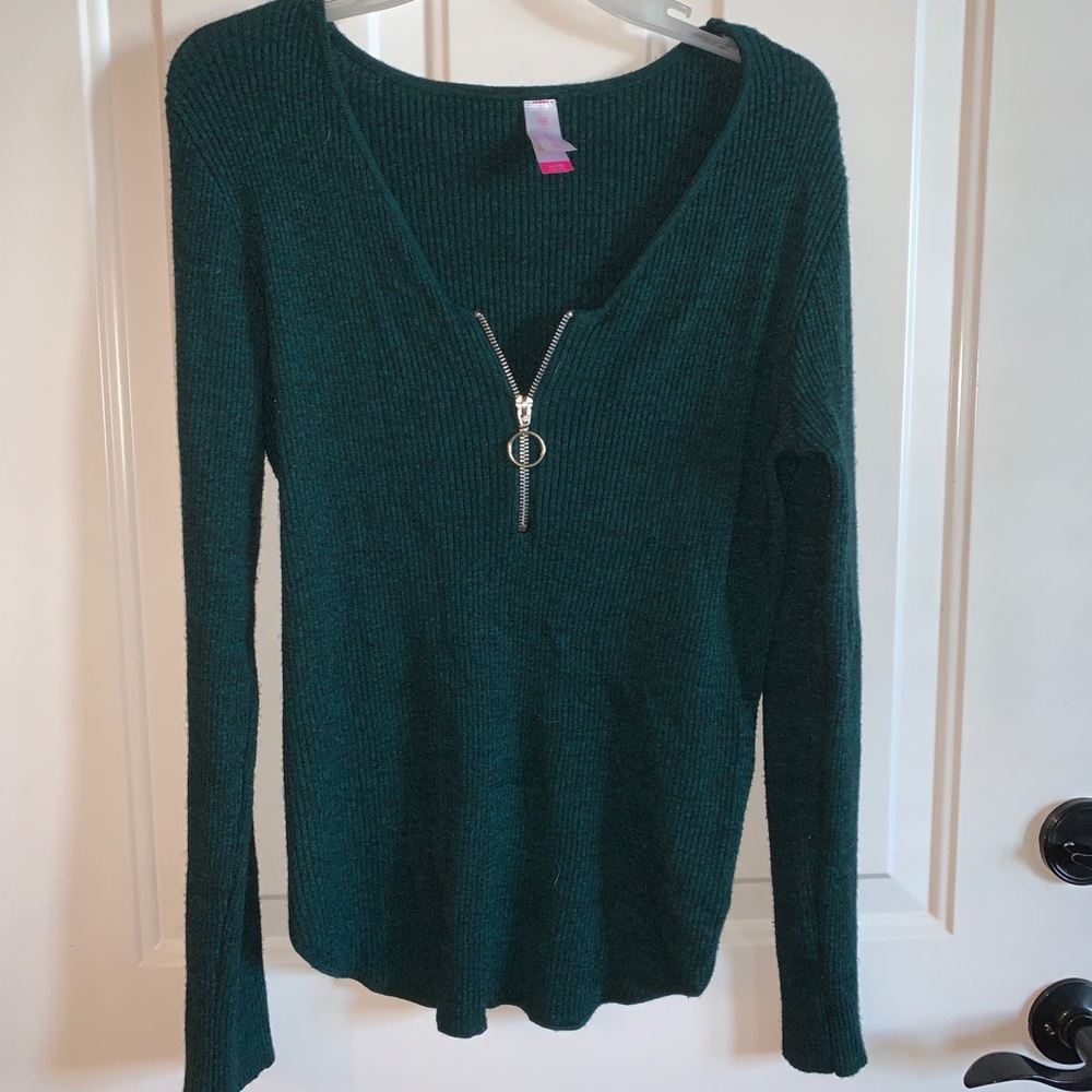 Green Winter Sweater